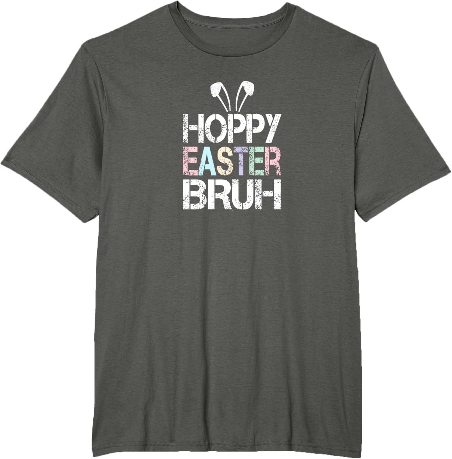 Funny Hoppy Easter Bruh Bunny Ears Fun Eggs Happy Teacher T-Shirt