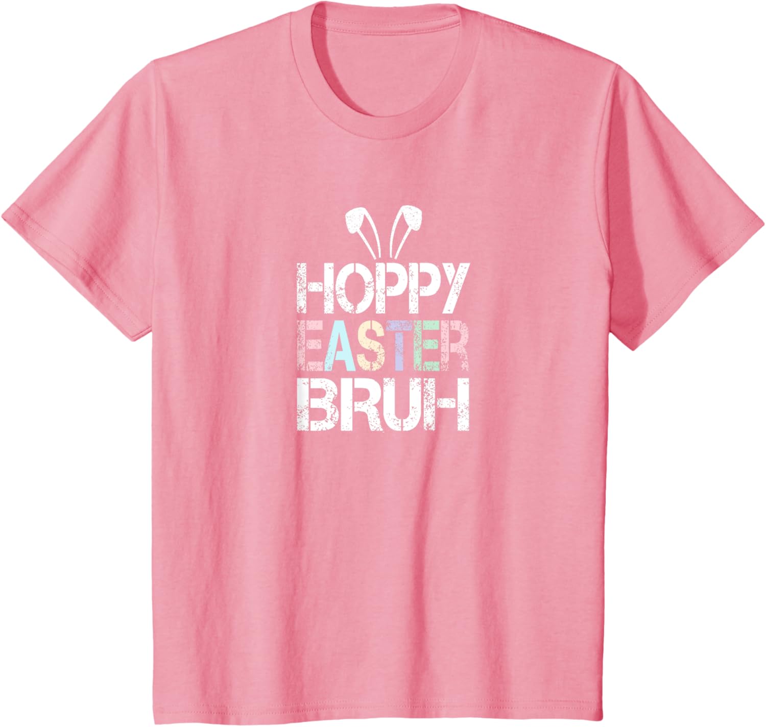 Funny Hoppy Easter Bruh Bunny Ears Fun Eggs Happy Teacher T-Shirt