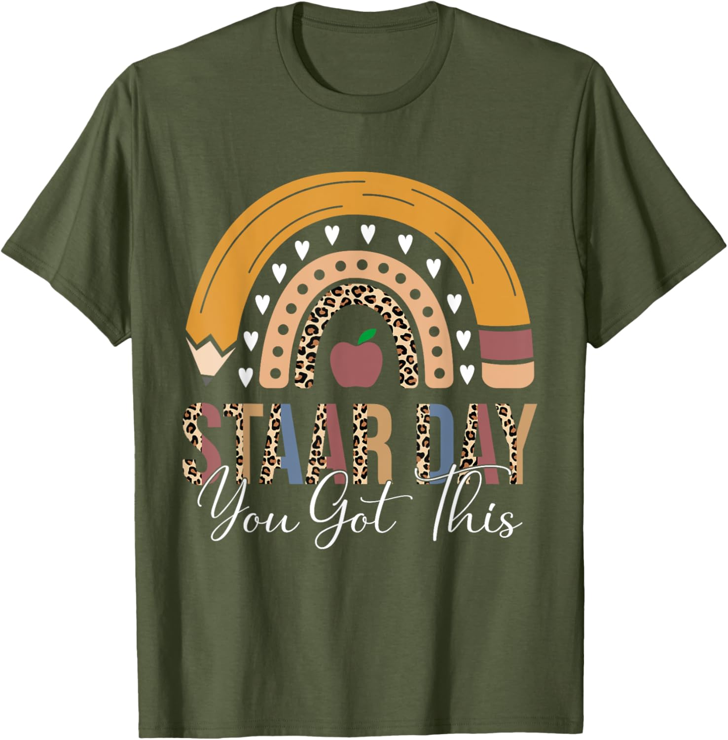 Funny Test STAAR Day Mode On Teacher Testing Ideas School T-Shirt