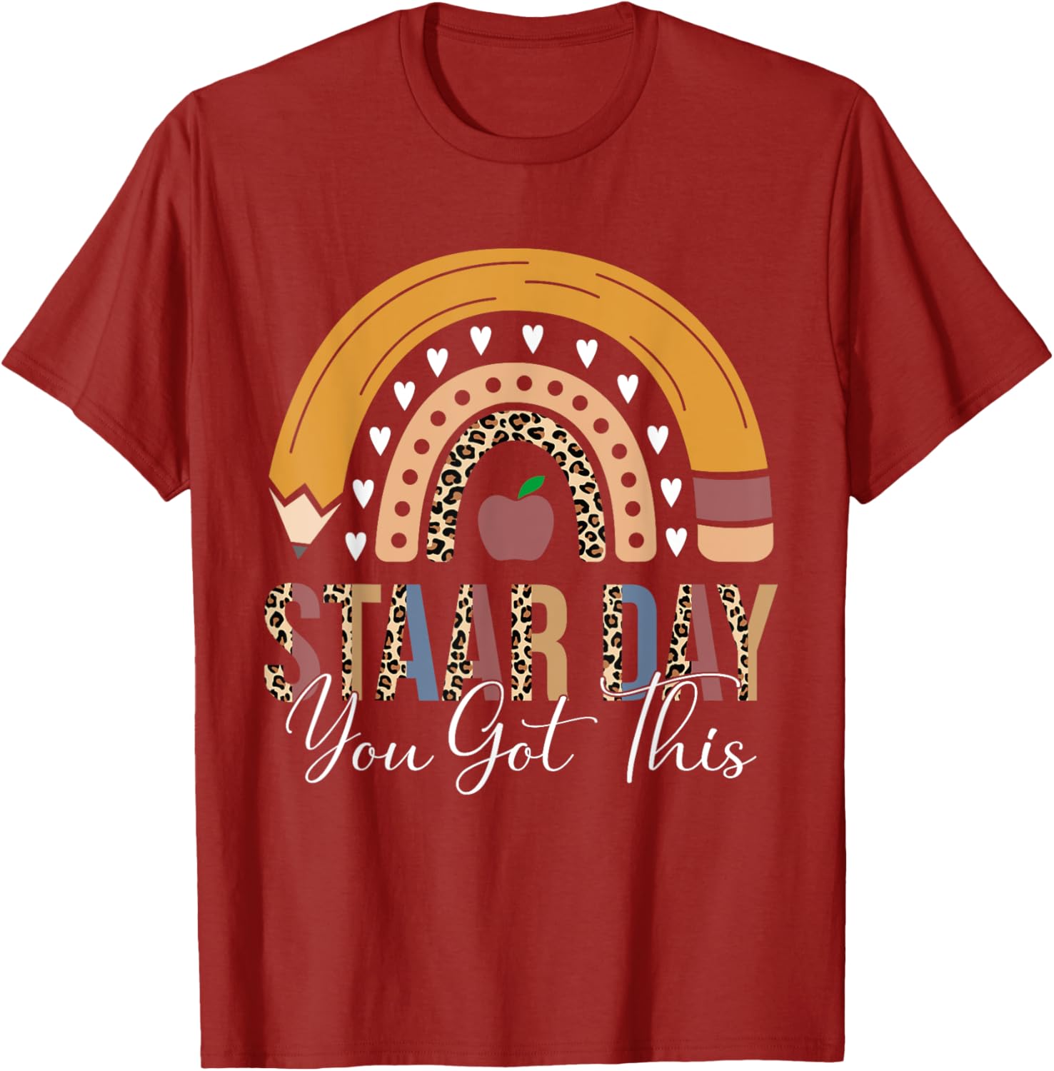 Funny Test STAAR Day Mode On Teacher Testing Ideas School T-Shirt