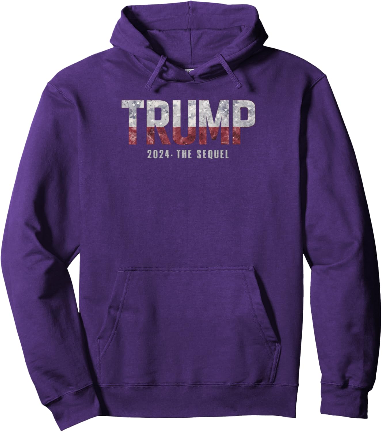 Funny Trump 2024 The Sequel Pullover Hoodie