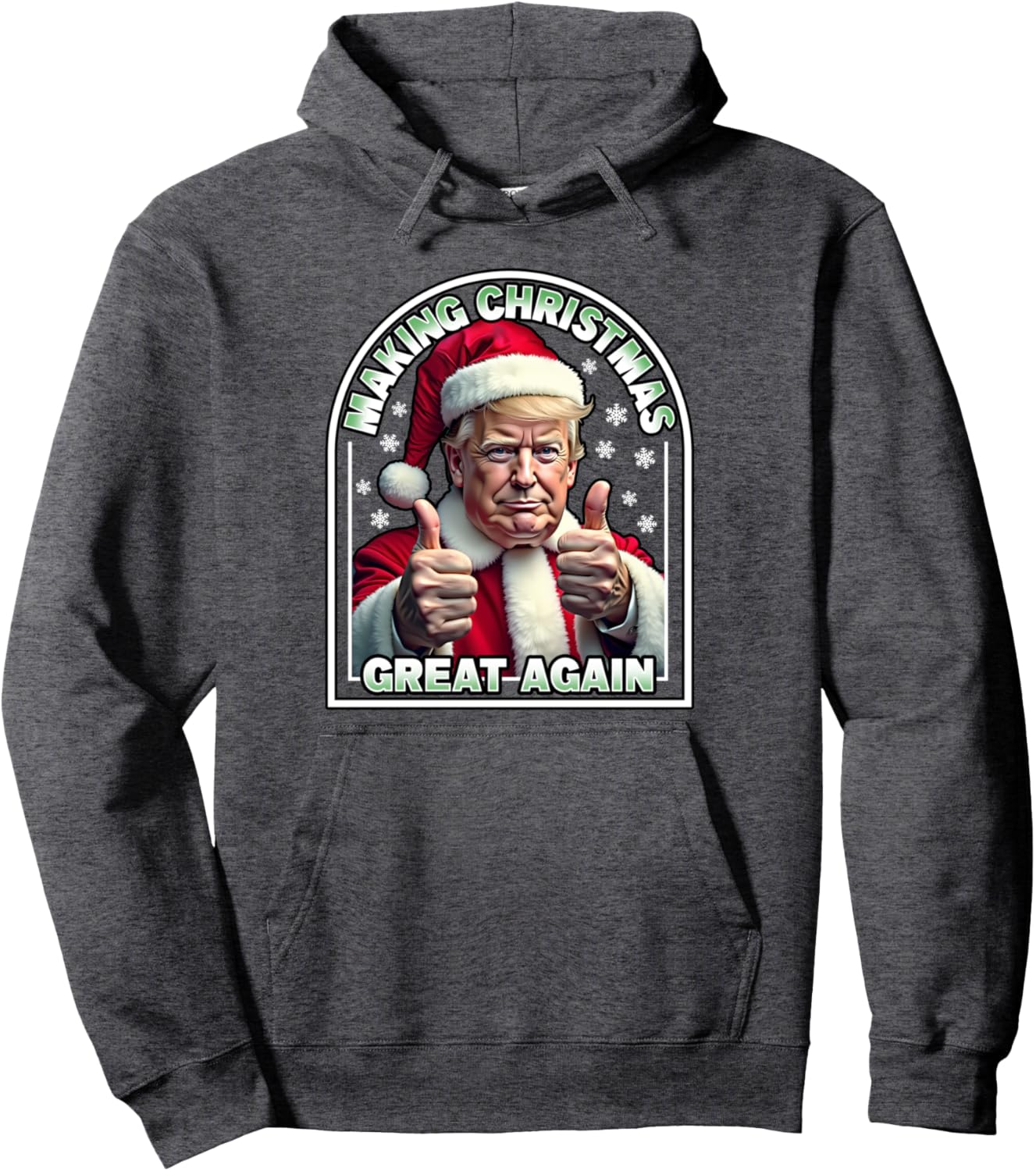 Funny Trump Christmas Making Christmas Great Again Donald Pullover Hoodie