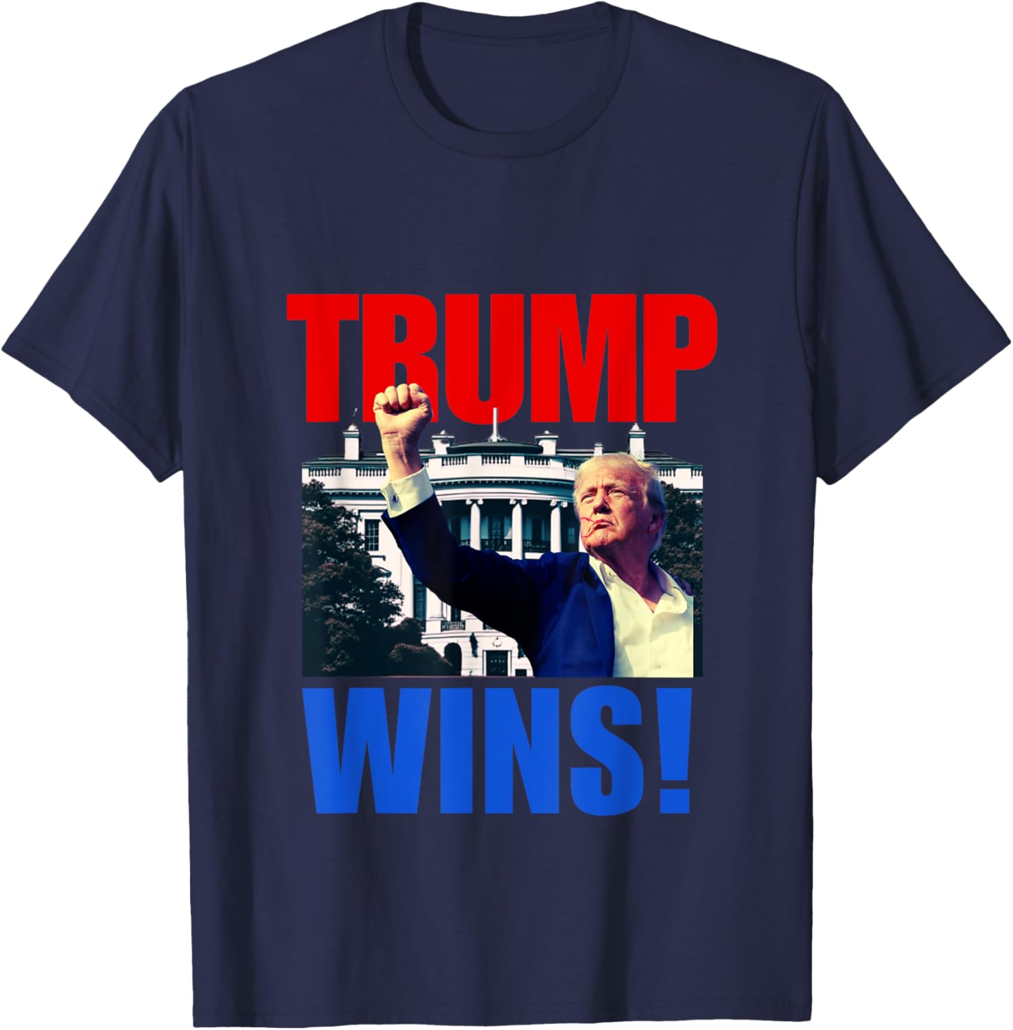 Funny! TRUMP WON! - I TOLD YOU TRUMP WOULD WIN! - Trump Wins T-Shirt