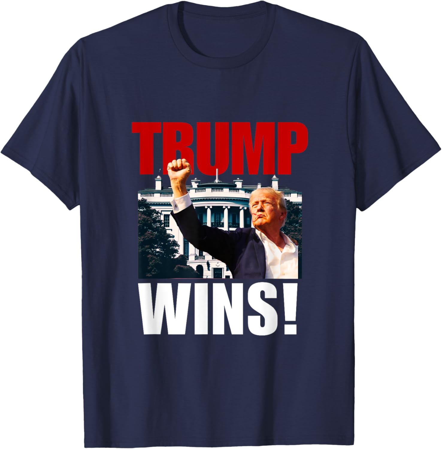 Funny! TRUMP WON! - I TOLD YOU TRUMP WOULD WIN! - Trump Won T-Shirt