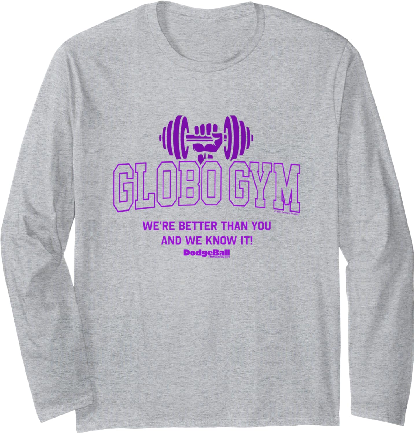 Globo Gym Collegiate Logo Long Sleeve T-Shirt