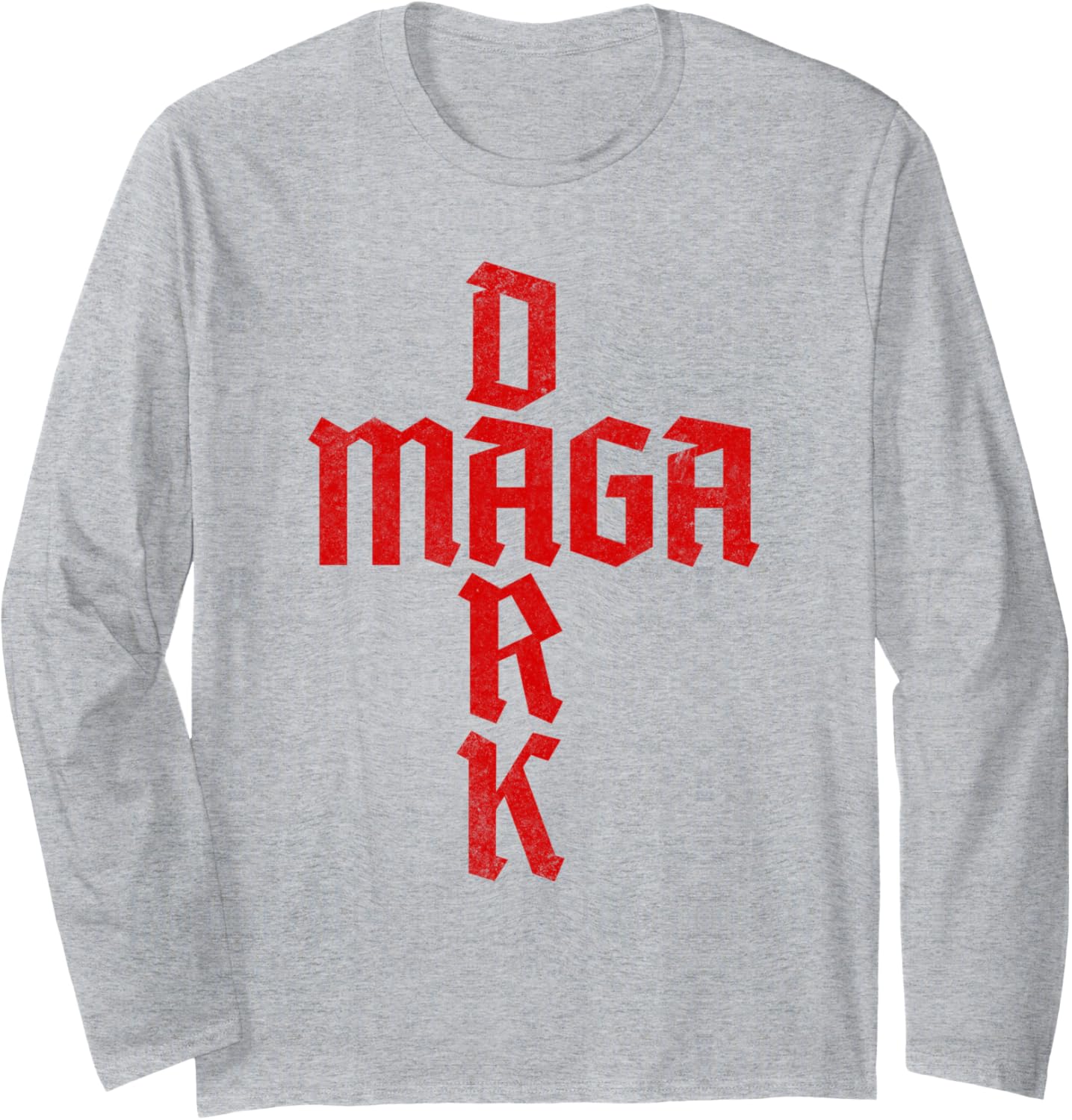 Gothic Dark MAGA Trump 2024 Long Sleeve T-Shirt