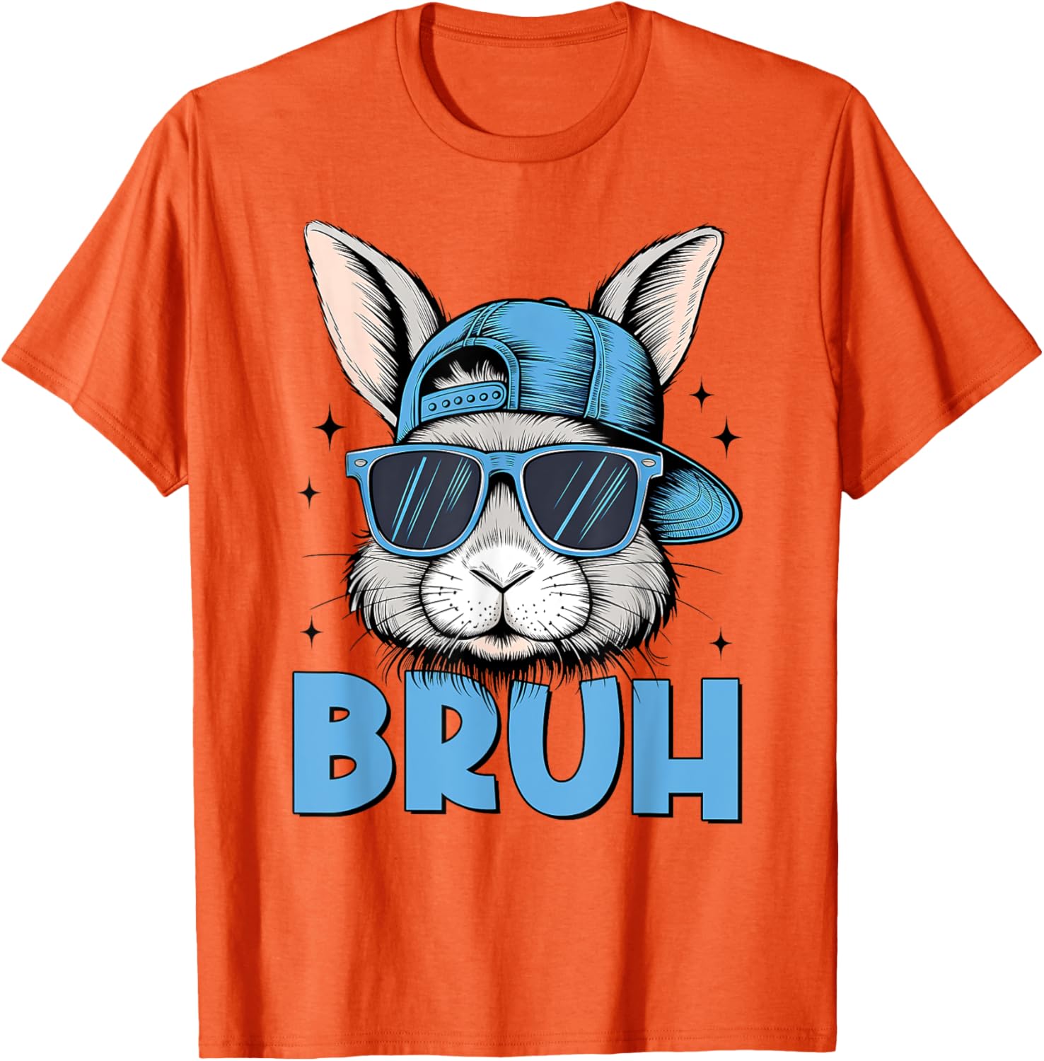 Happy Easter BRUH Bunny Sunglasses Boy Girl Men Women T-Shirt