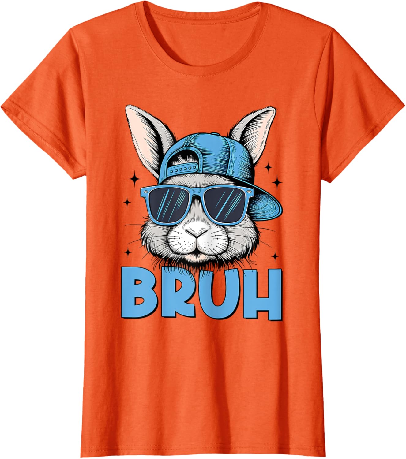 Happy Easter BRUH Bunny Sunglasses Boy Girl Men Women T-Shirt