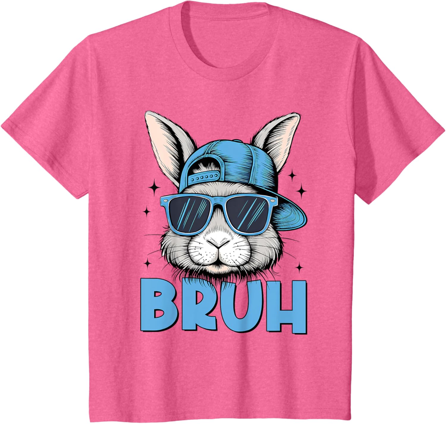 Happy Easter BRUH Bunny Sunglasses Boy Girl Men Women T-Shirt