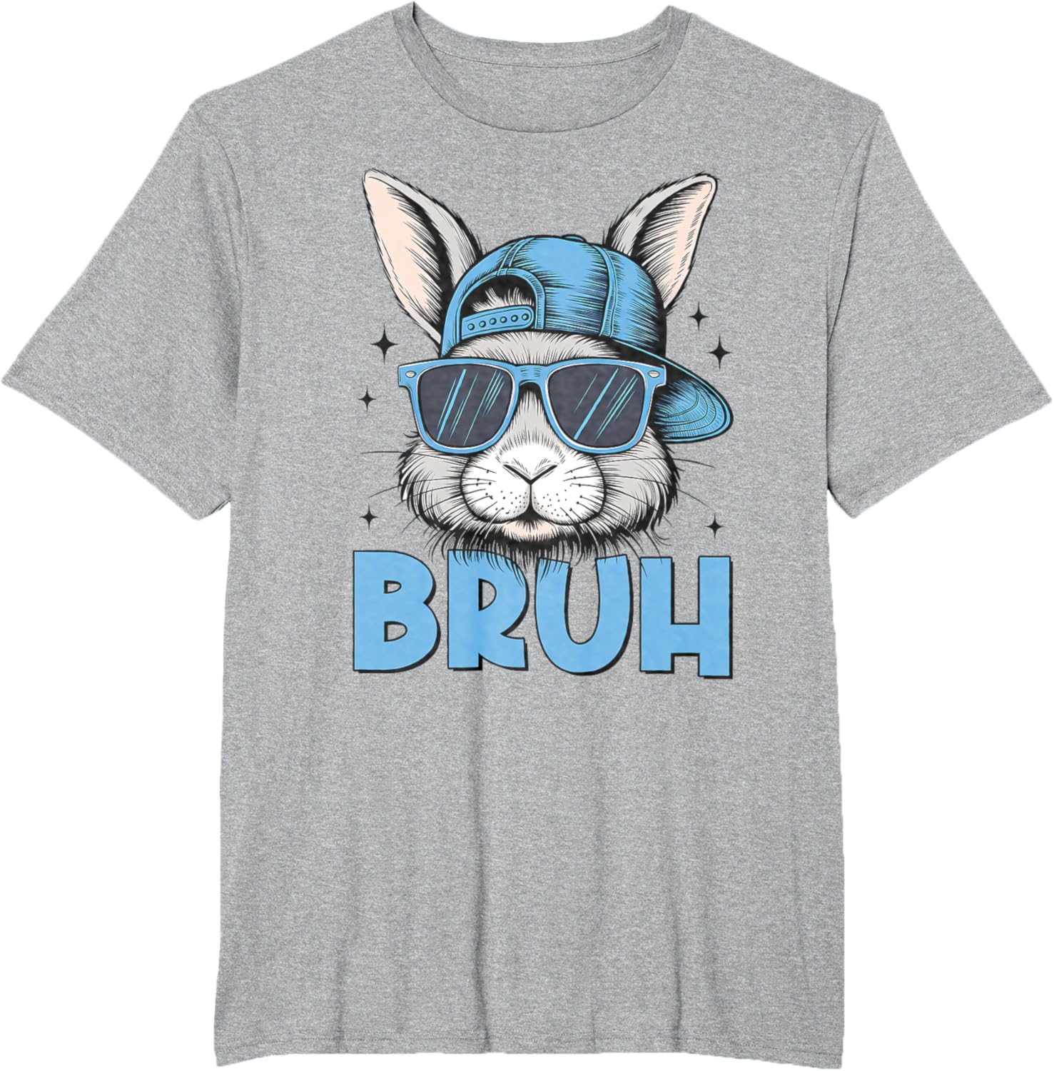 Happy Easter BRUH Bunny Sunglasses Boy Girl Men Women T-Shirt