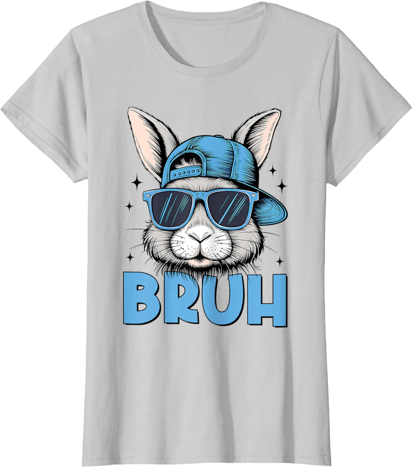 Happy Easter BRUH Bunny Sunglasses Boy Girl Men Women T-Shirt