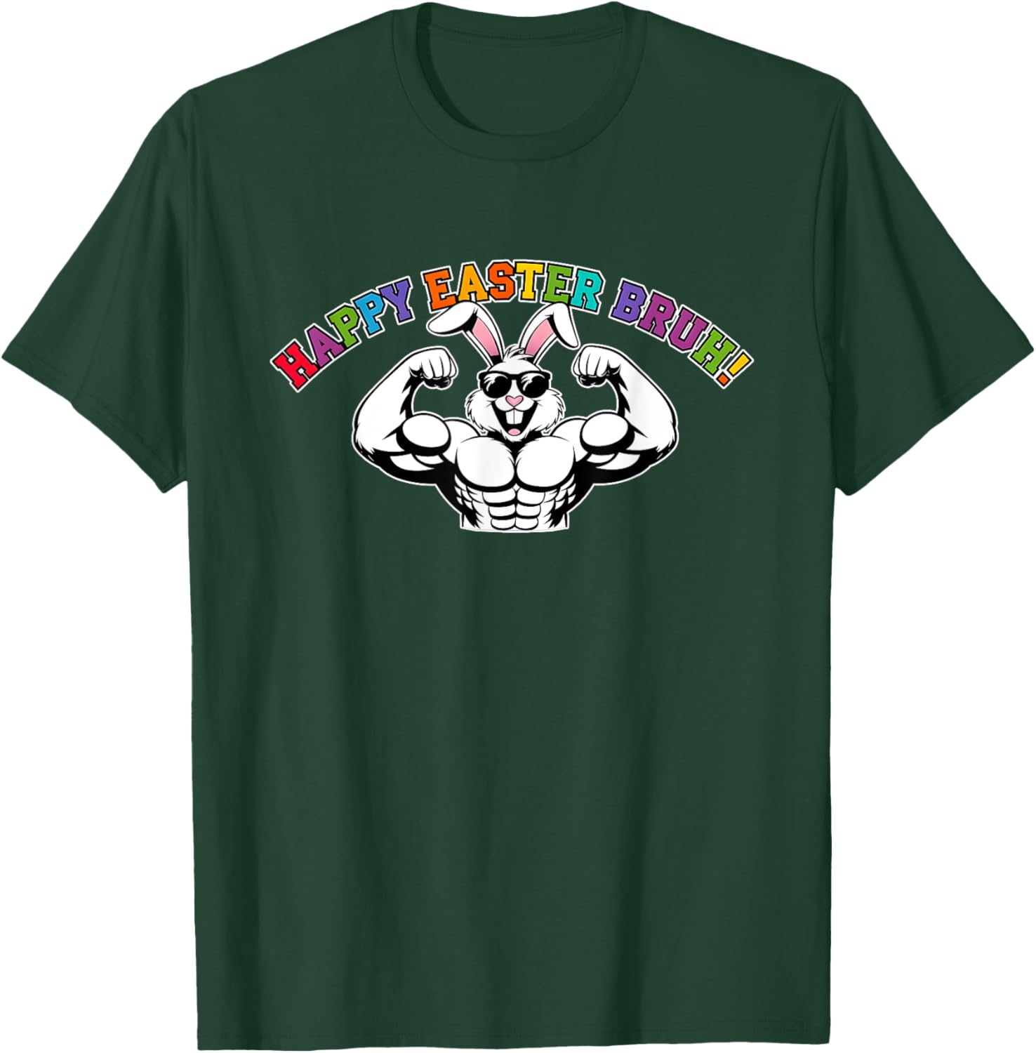 Happy Easter Bruh Fun and Unique Easter T-Shirt Design tw T-Shirt