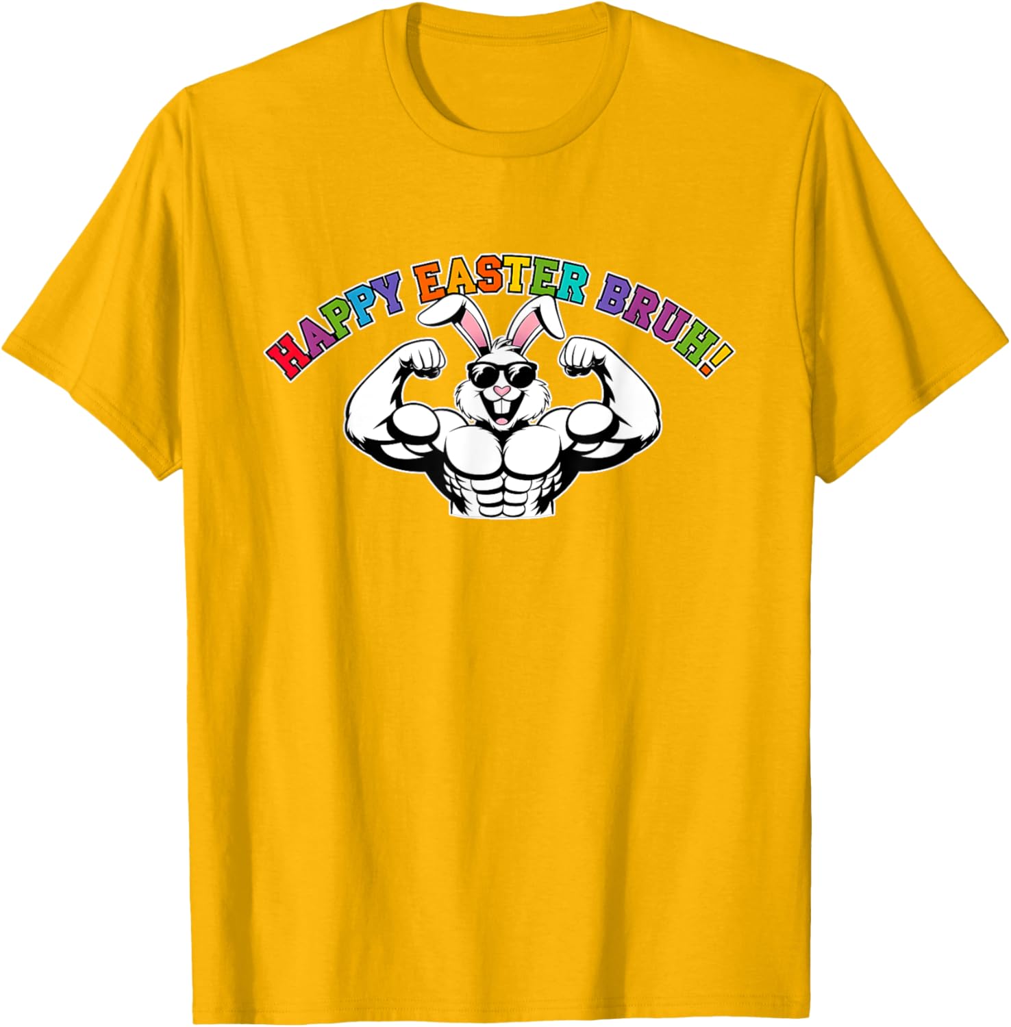 Happy Easter Bruh Fun and Unique Easter T-Shirt Design tw T-Shirt