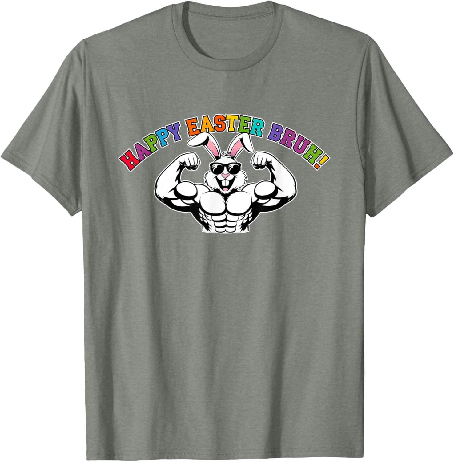 Happy Easter Bruh Fun and Unique Easter T-Shirt Design tw T-Shirt