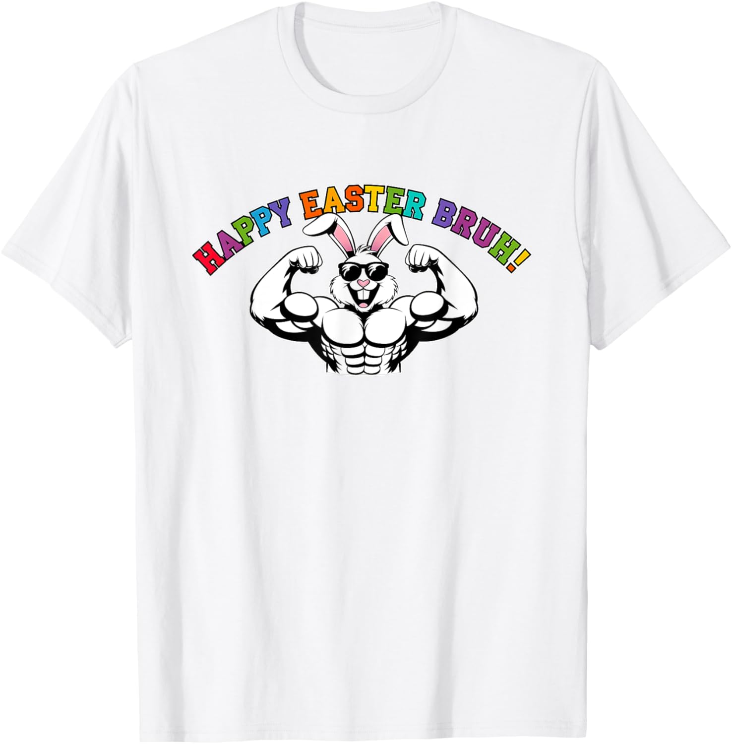 Happy Easter Bruh Fun and Unique Easter T-Shirt Design tw T-Shirt