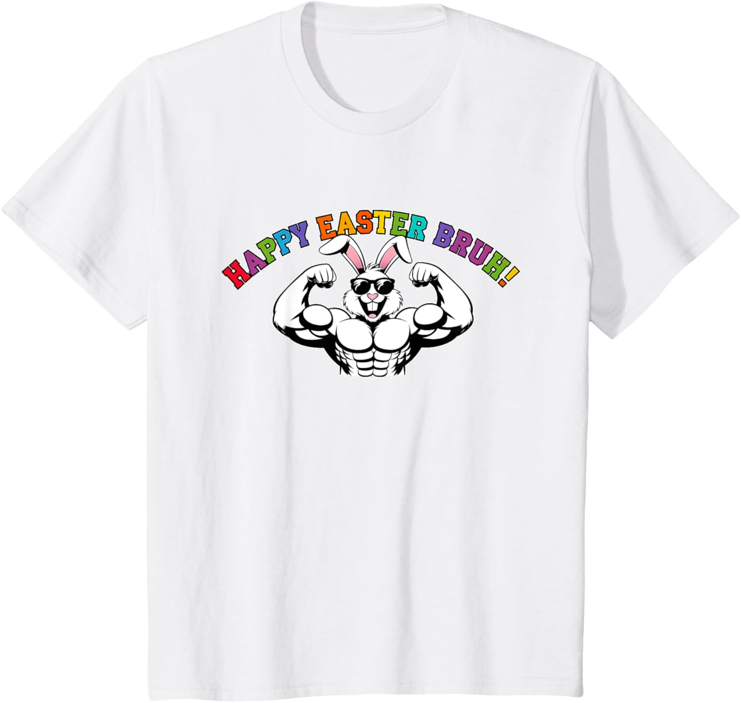 Happy Easter Bruh Fun and Unique Easter T-Shirt Design tw T-Shirt