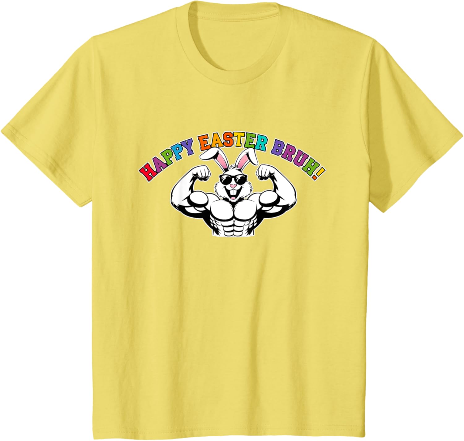 Happy Easter Bruh Fun and Unique Easter T-Shirt Design tw T-Shirt