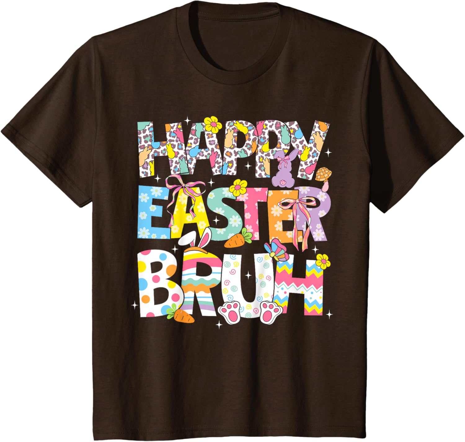 Happy Easter Bruh Meme Funny Saying Bro Kids Men Women T-Shirt