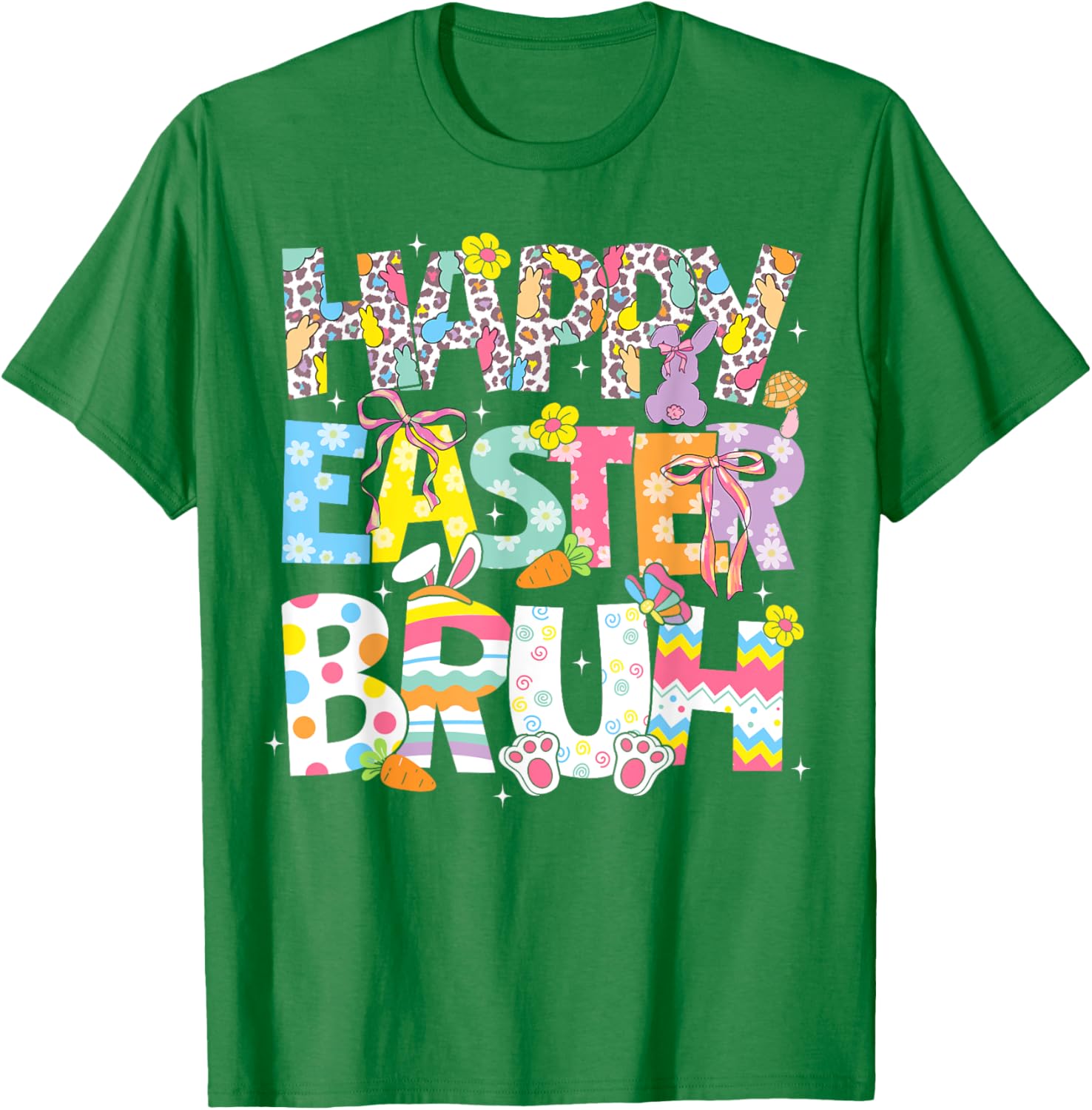 Happy Easter Bruh Meme Funny Saying Bro Kids Men Women T-Shirt