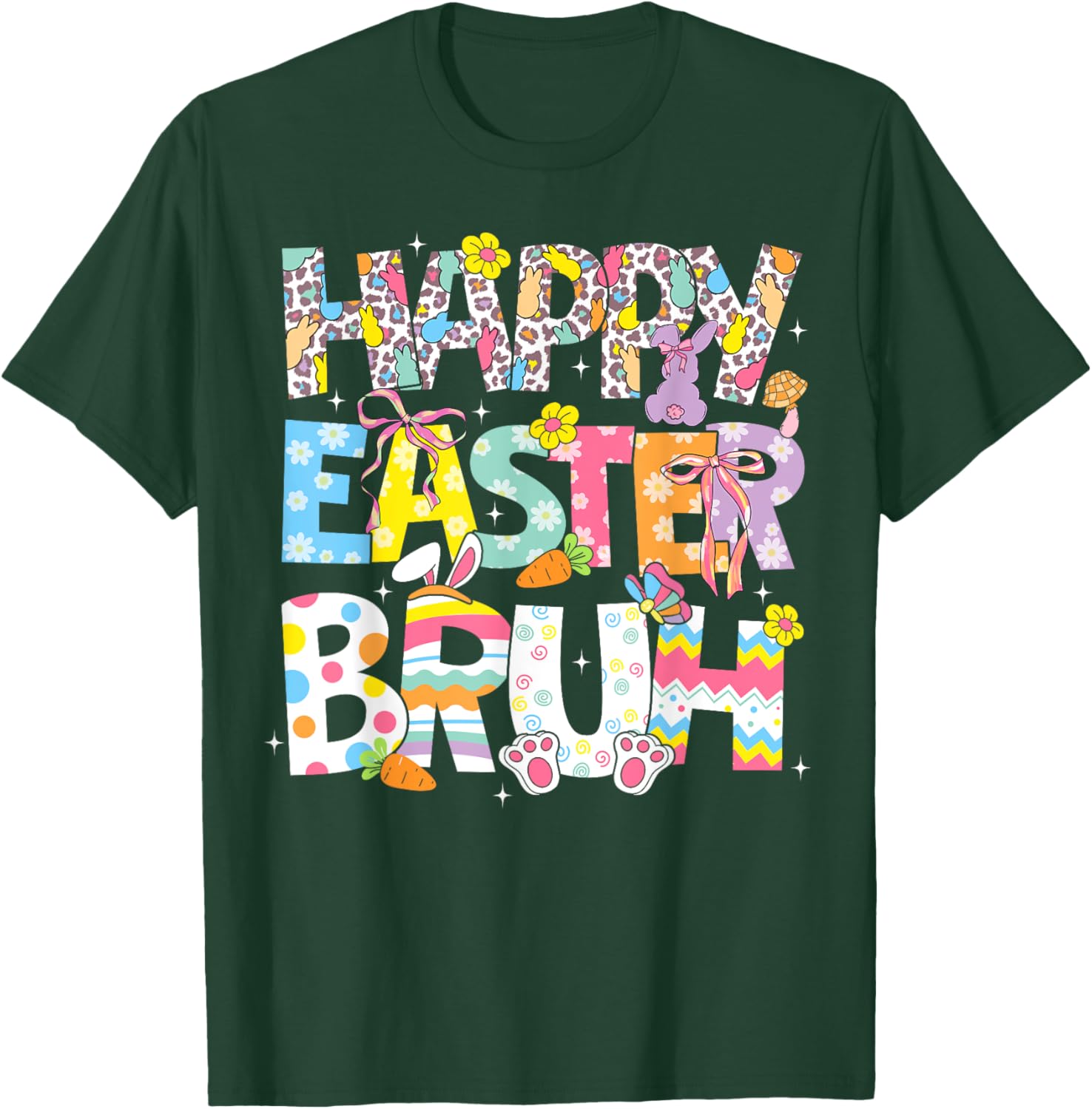 Happy Easter Bruh Meme Funny Saying Bro Kids Men Women T-Shirt