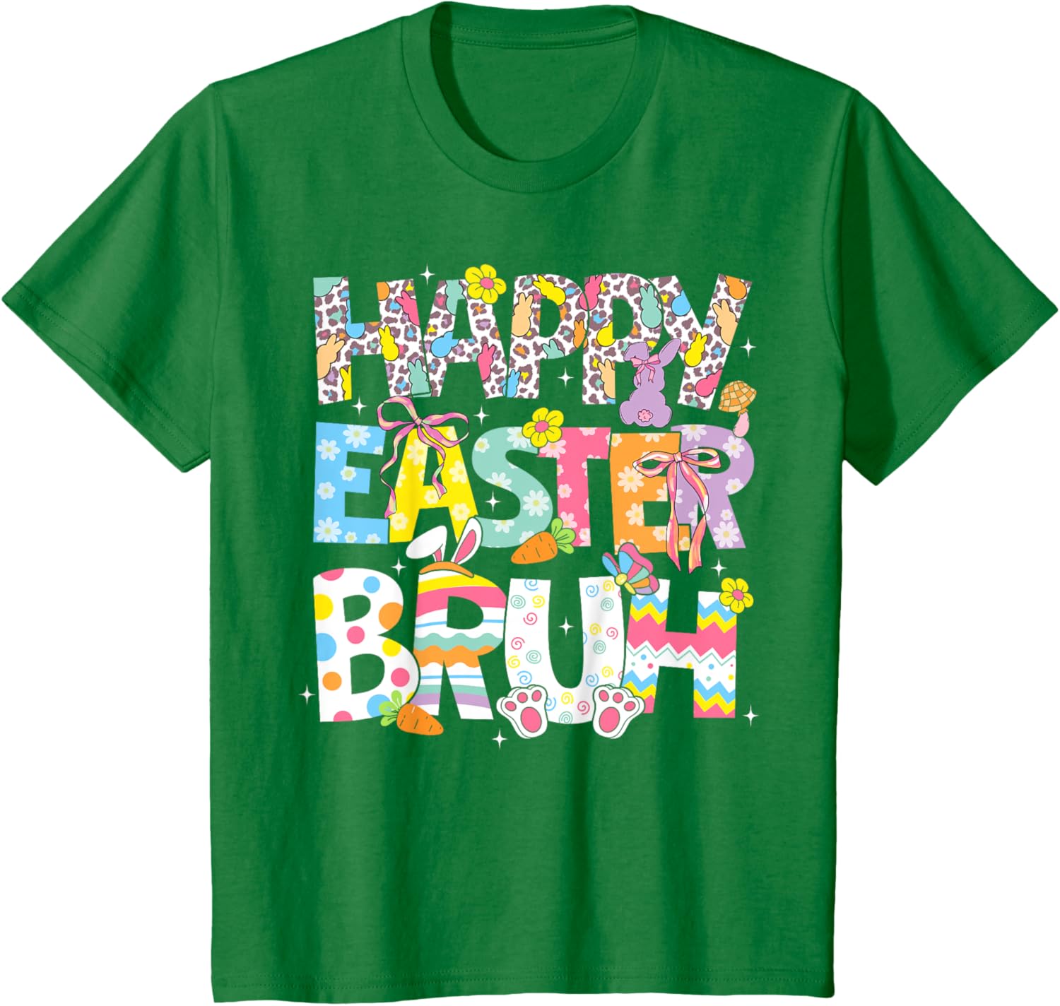 Happy Easter Bruh Meme Funny Saying Bro Kids Men Women T-Shirt