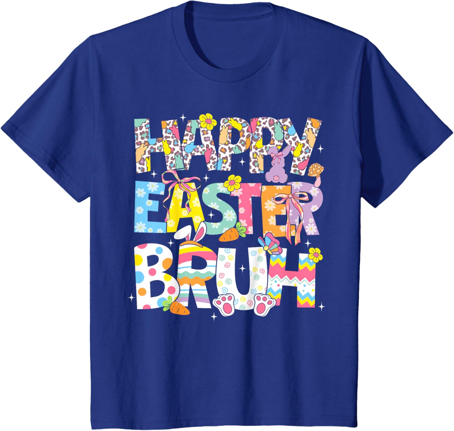 Happy Easter Bruh Meme Funny Saying Bro Kids Men Women T-Shirt