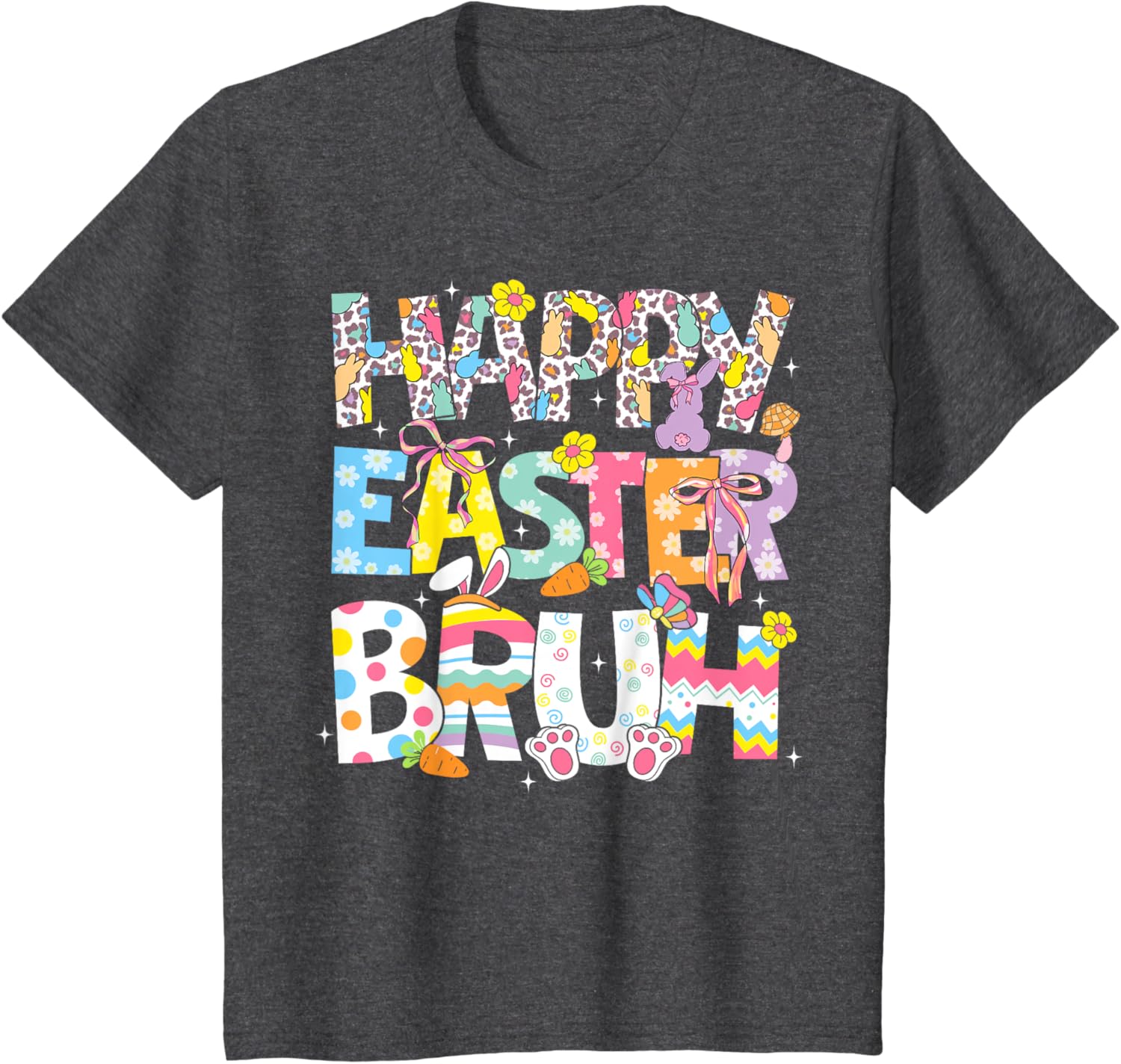 Happy Easter Bruh Meme Funny Saying Bro Kids Men Women T-Shirt