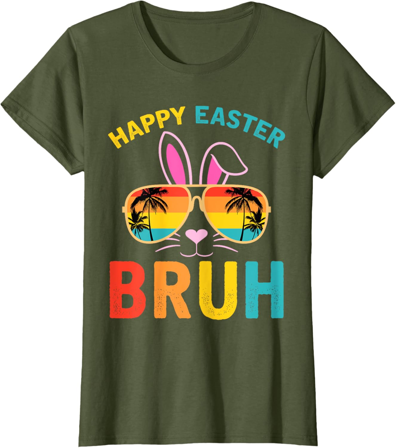 Happy Easter Bruh Shirt Bruh Meme Funny Saying Bro Greeting T-Shirt