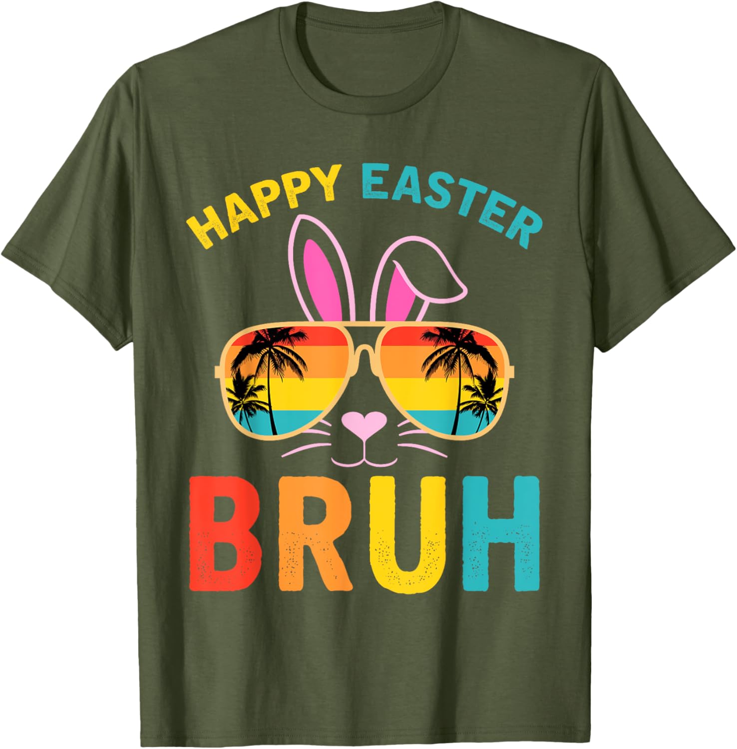 Happy Easter Bruh Shirt Bruh Meme Funny Saying Bro Greeting T-Shirt