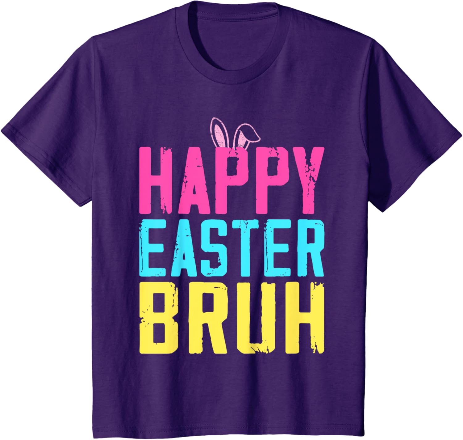 Happy Easter Bruh Shirt Bruh Meme Funny Saying Bro Greeting T-Shirt