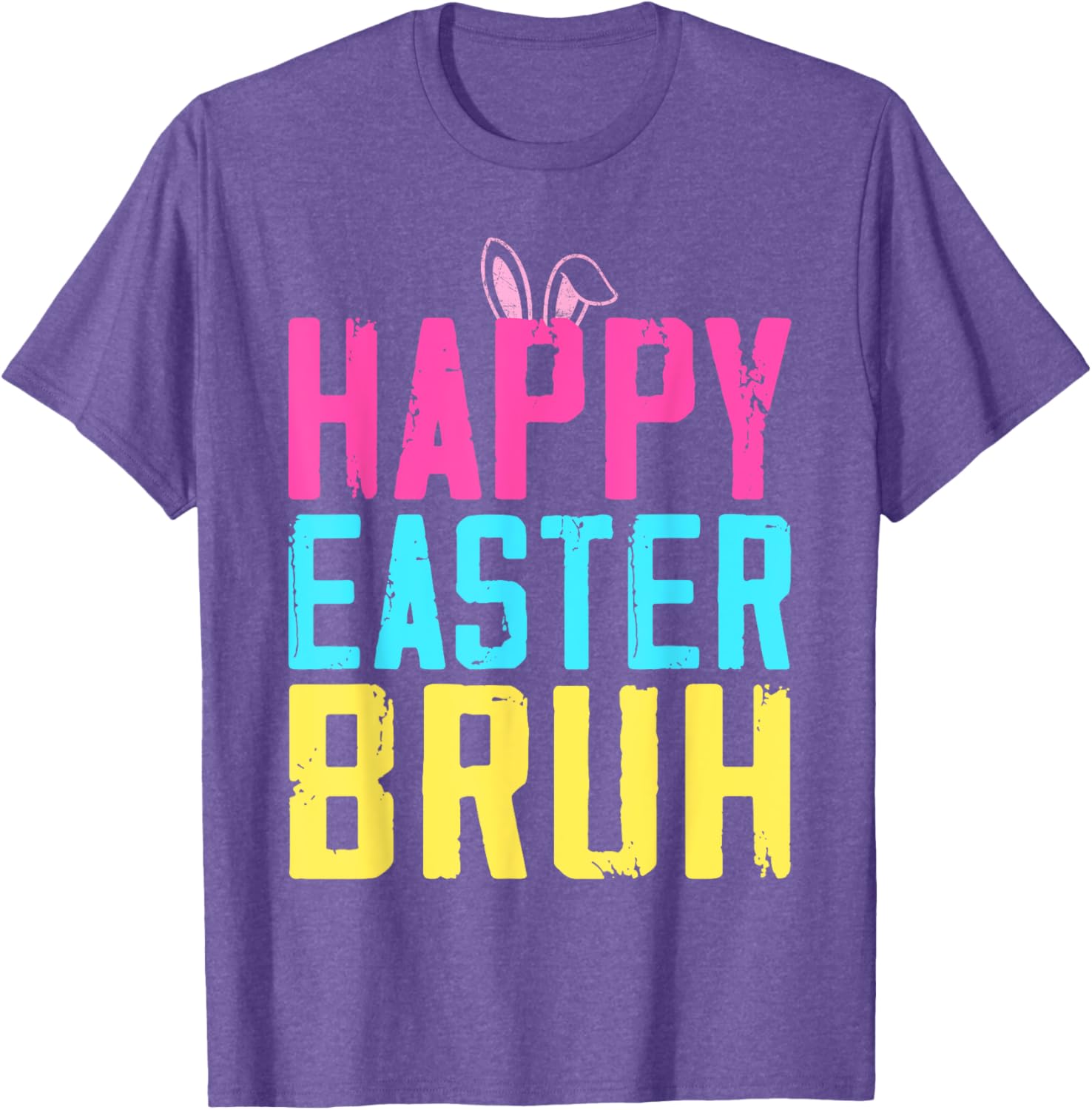 Happy Easter Bruh Shirt Bruh Meme Funny Saying Bro Greeting T-Shirt