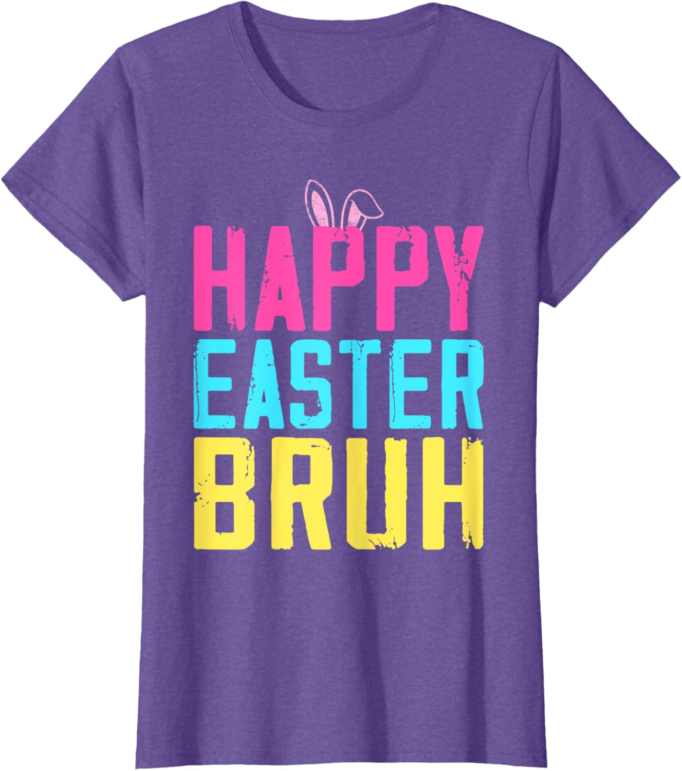 Happy Easter Bruh Shirt Bruh Meme Funny Saying Bro Greeting T-Shirt