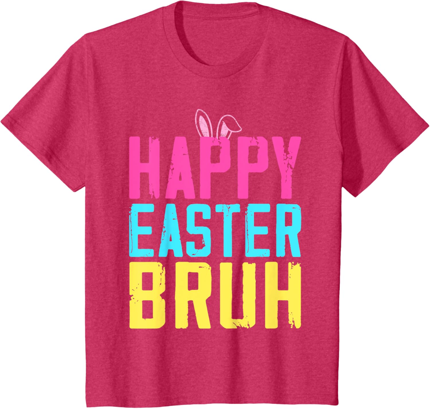 Happy Easter Bruh Shirt Bruh Meme Funny Saying Bro Greeting T-Shirt