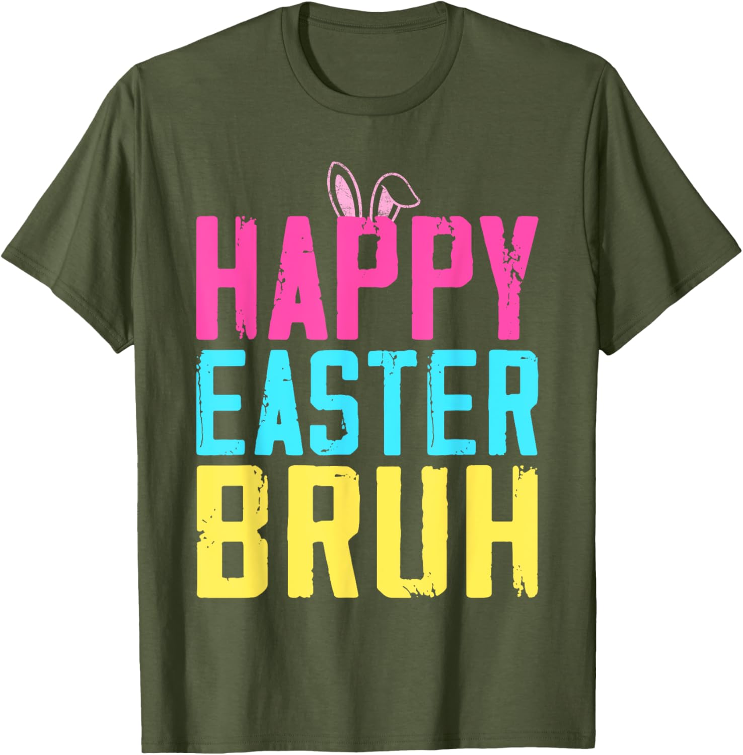 Happy Easter Bruh Shirt Bruh Meme Funny Saying Bro Greeting T-Shirt