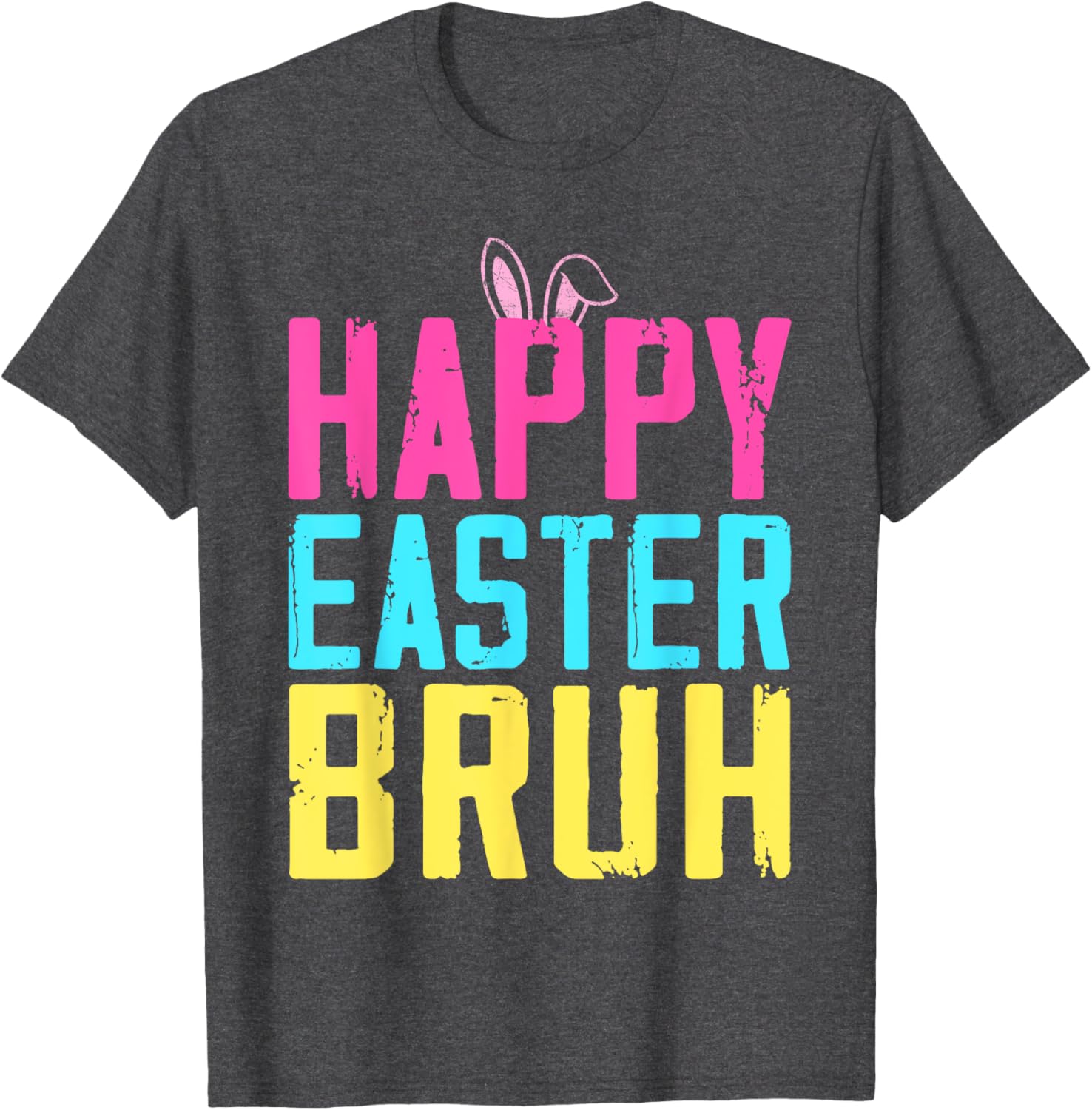 Happy Easter Bruh Shirt Bruh Meme Funny Saying Bro Greeting T-Shirt