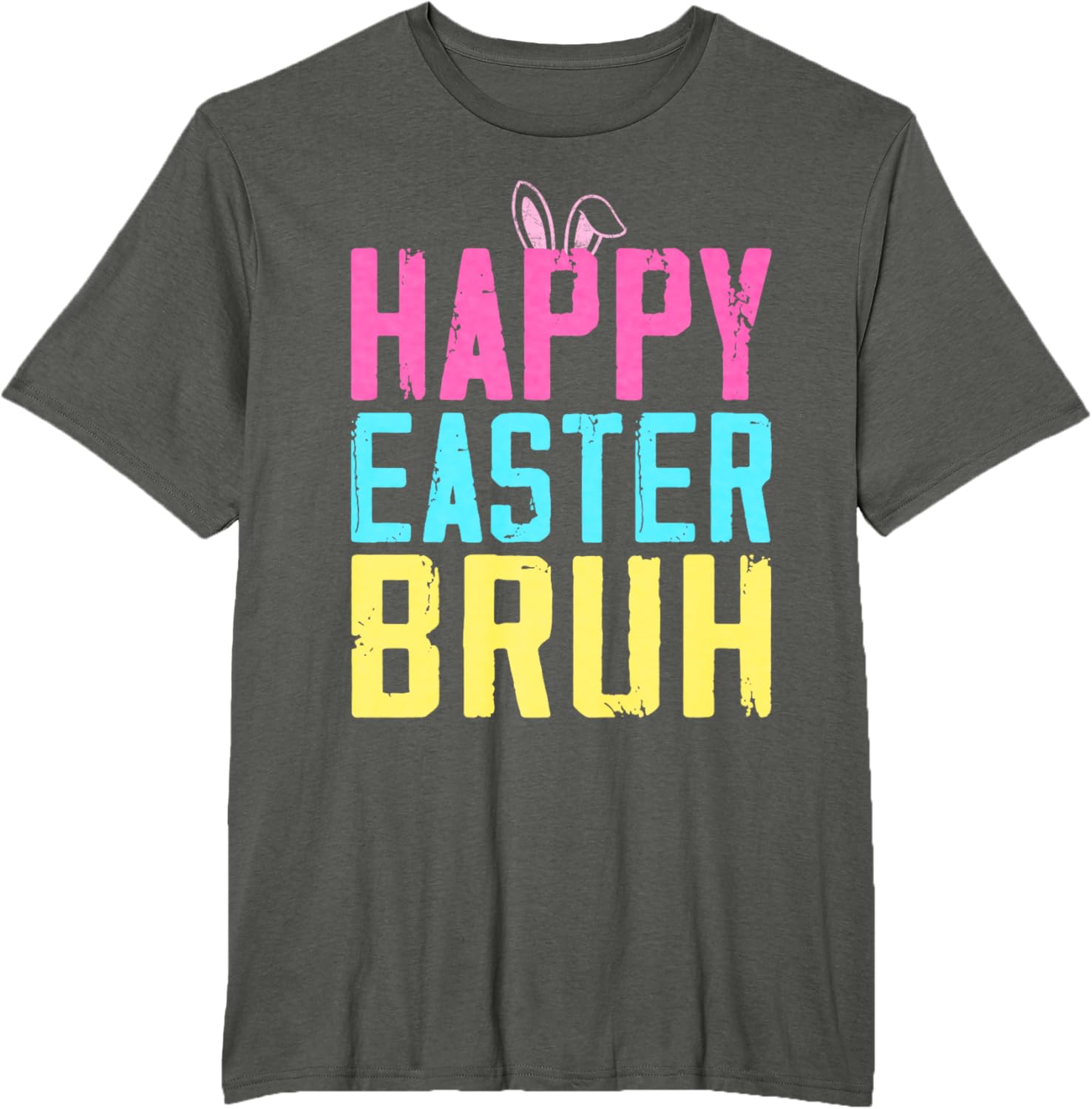 Happy Easter Bruh Shirt Bruh Meme Funny Saying Bro Greeting T-Shirt