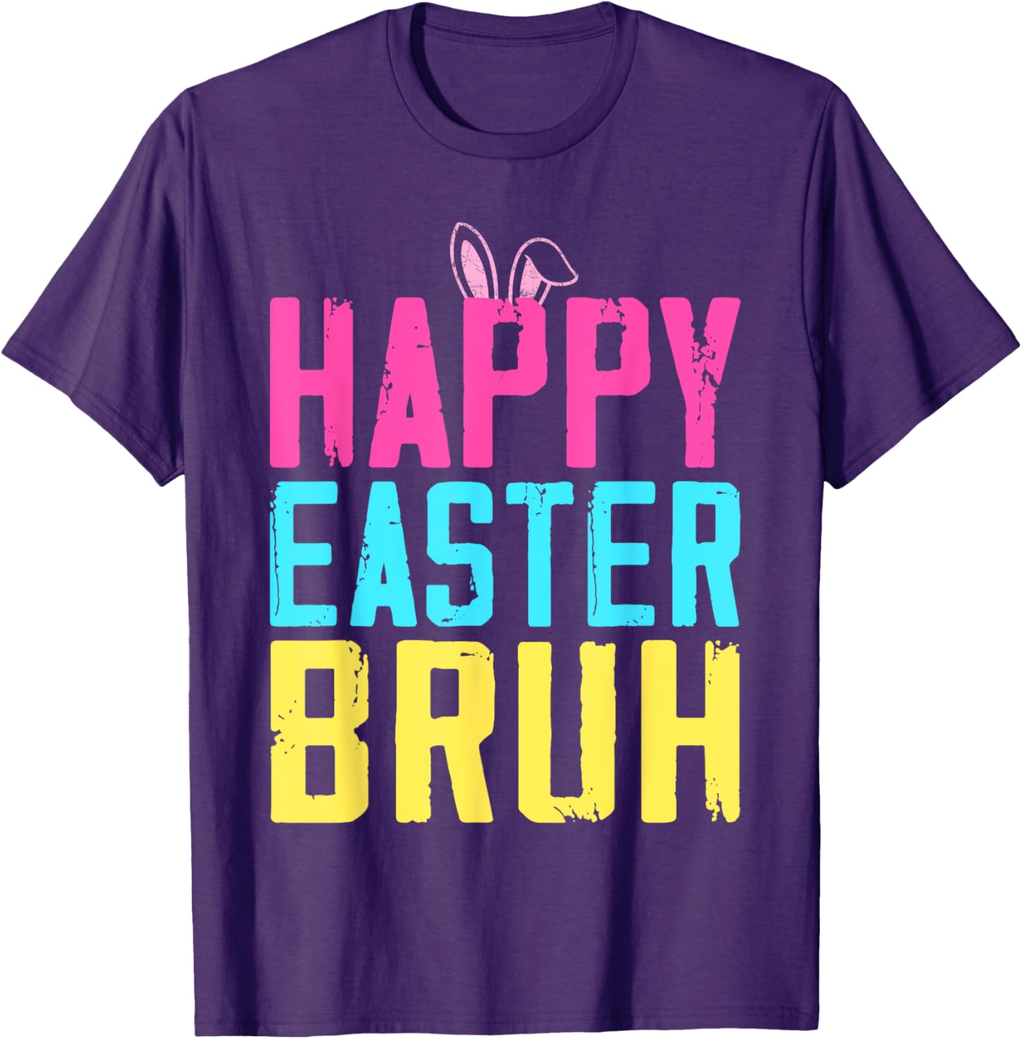 Happy Easter Bruh Shirt Bruh Meme Funny Saying Bro Greeting T-Shirt