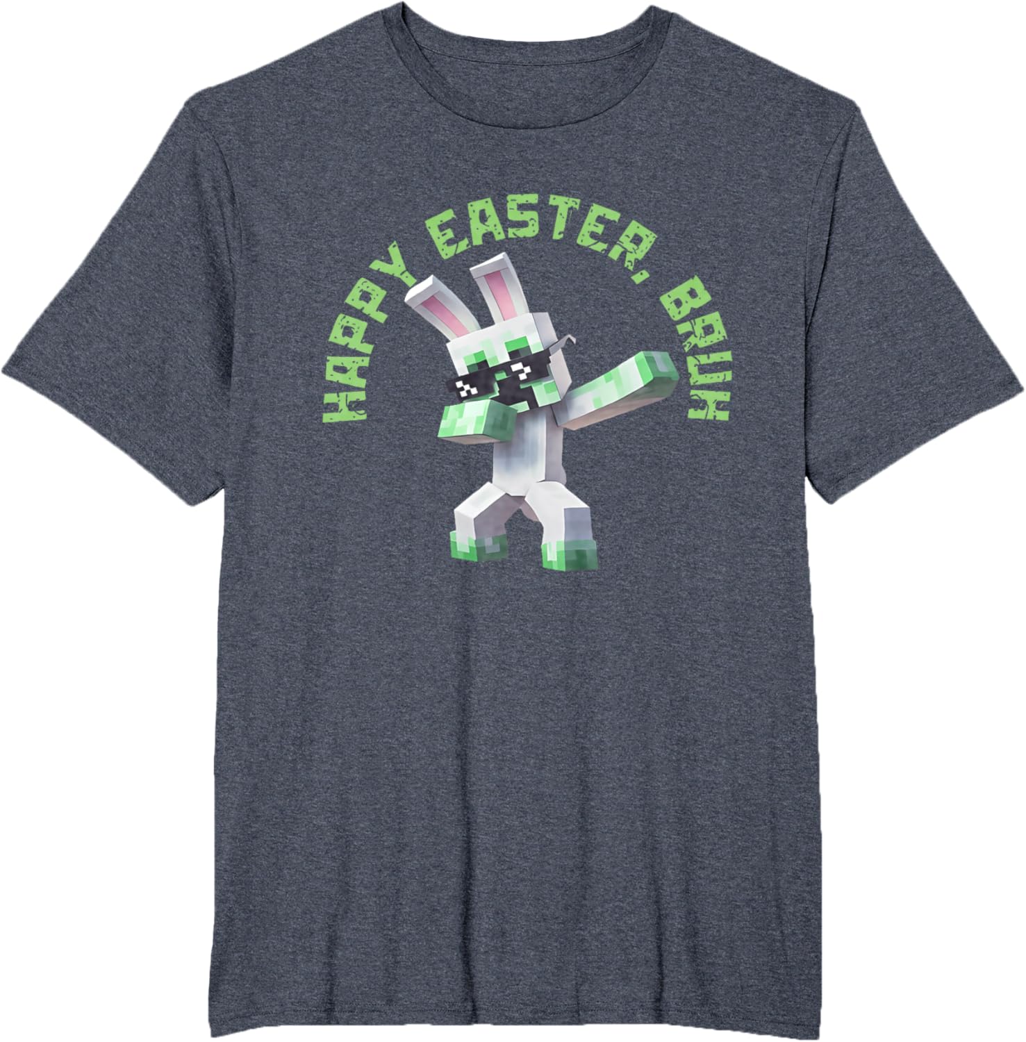 Happy Easter Bruh Shirt Easter Day Video Game Pixel T-Shirt