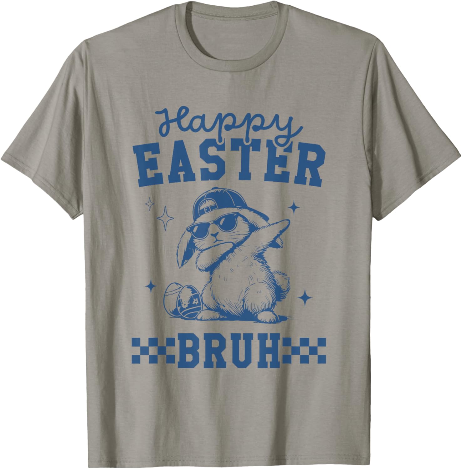 Happy Easter Bruh Tee Bruh Meme Funny Saying Bro Greeting T-Shirt