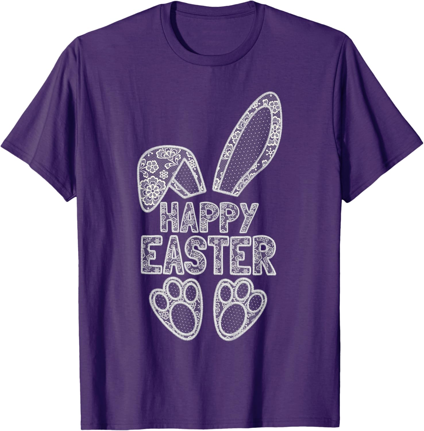 Happy Easter Bunny Spring Hunt Eggs Rabbit Cute Coquette Bow T-Shirt