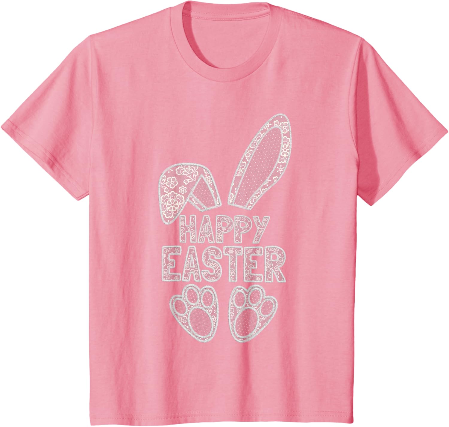 Happy Easter Bunny Spring Hunt Eggs Rabbit Cute Coquette Bow T-Shirt