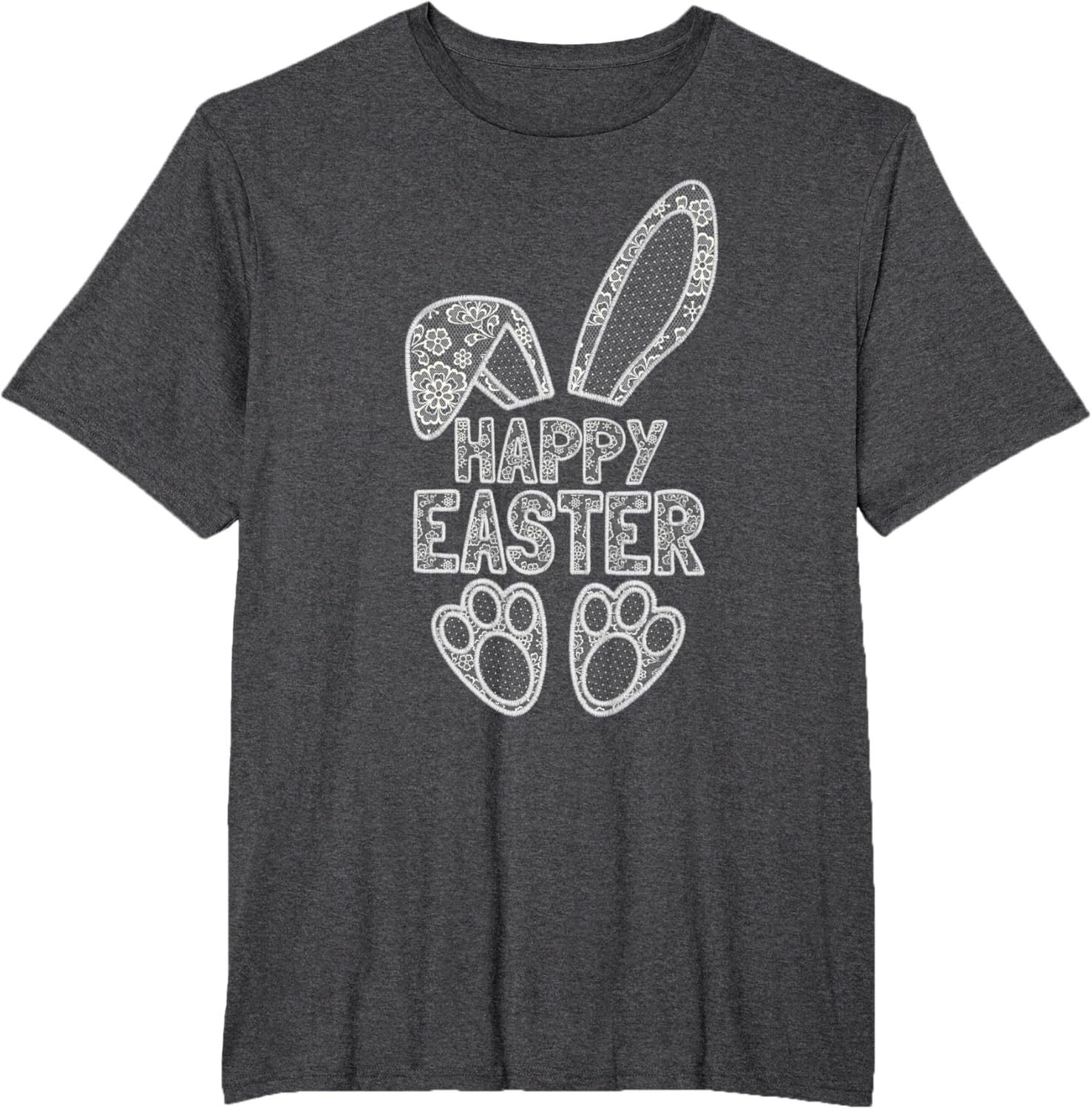 Happy Easter Bunny Spring Hunt Eggs Rabbit Cute Coquette Bow T-Shirt