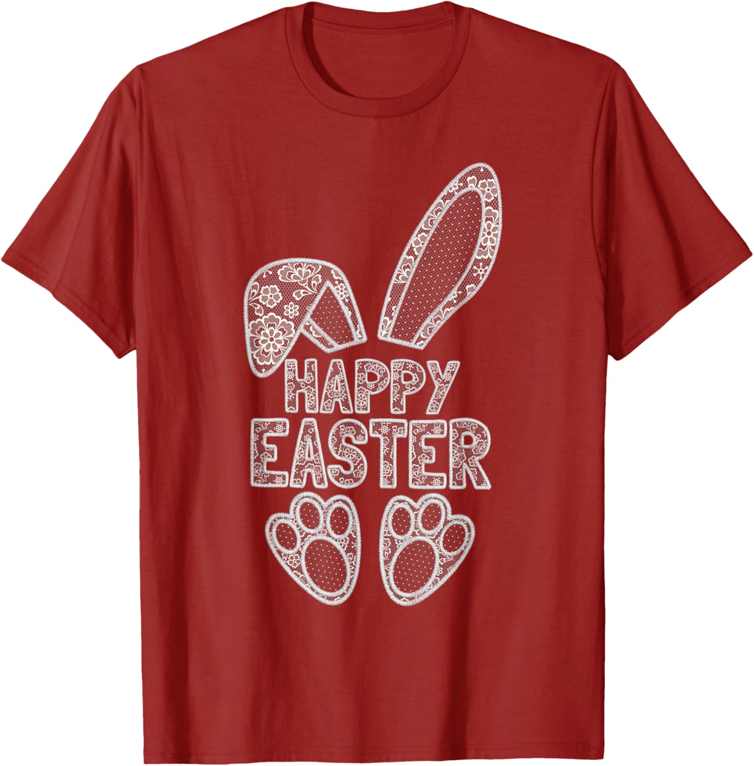 Happy Easter Bunny Spring Hunt Eggs Rabbit Cute Coquette Bow T-Shirt