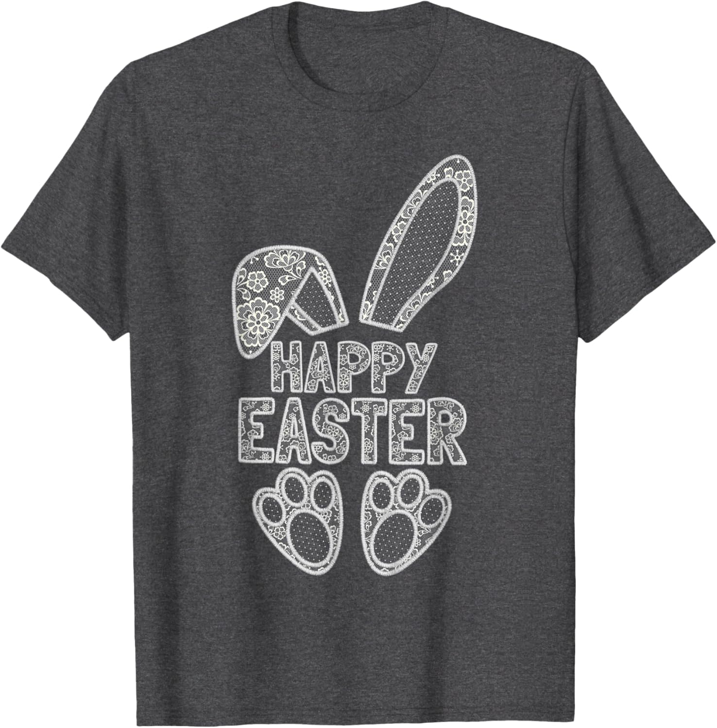 Happy Easter Bunny Spring Hunt Eggs Rabbit Cute Coquette Bow T-Shirt