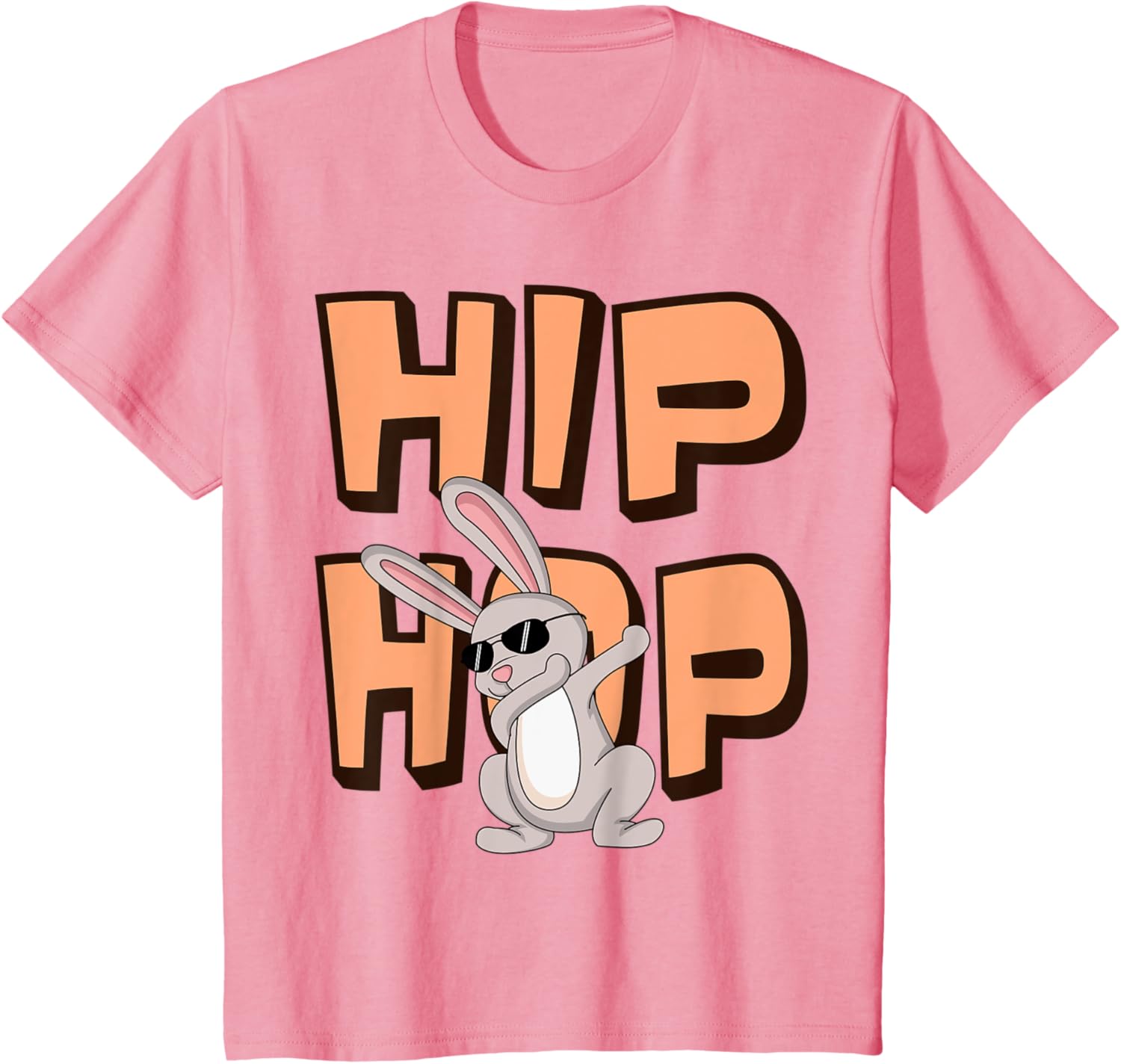 Happy Easter Dabbing Easter Bunny Music Hip Hop T-Shirt