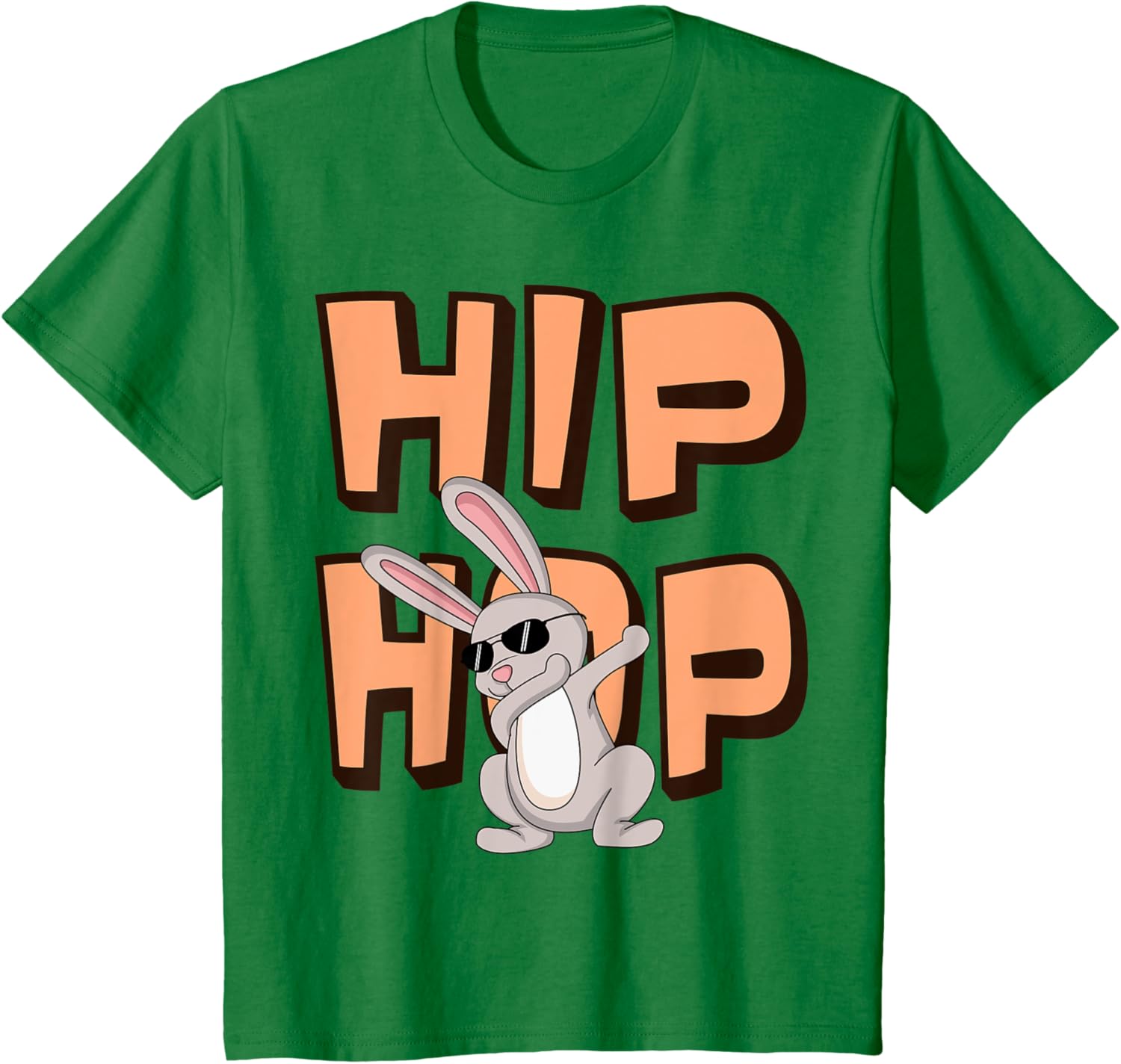 Happy Easter Dabbing Easter Bunny Music Hip Hop T-Shirt