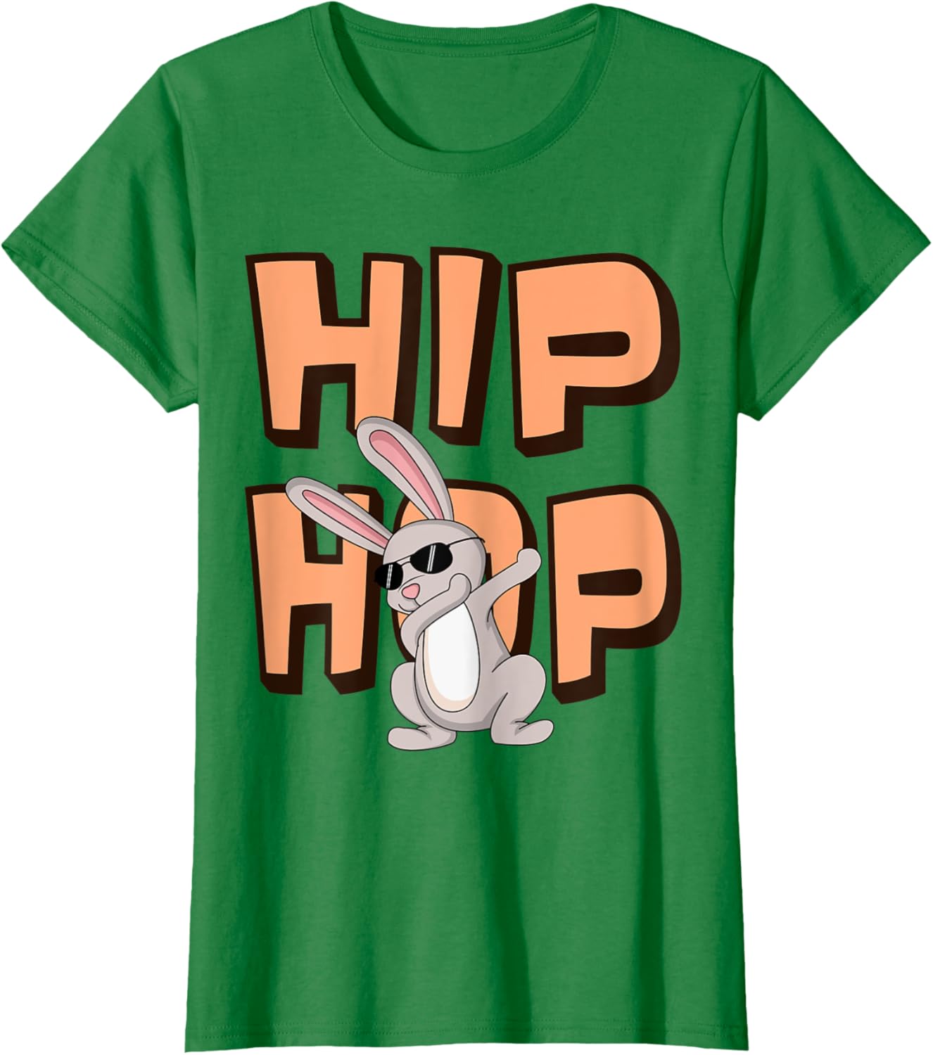 Happy Easter Dabbing Easter Bunny Music Hip Hop T-Shirt