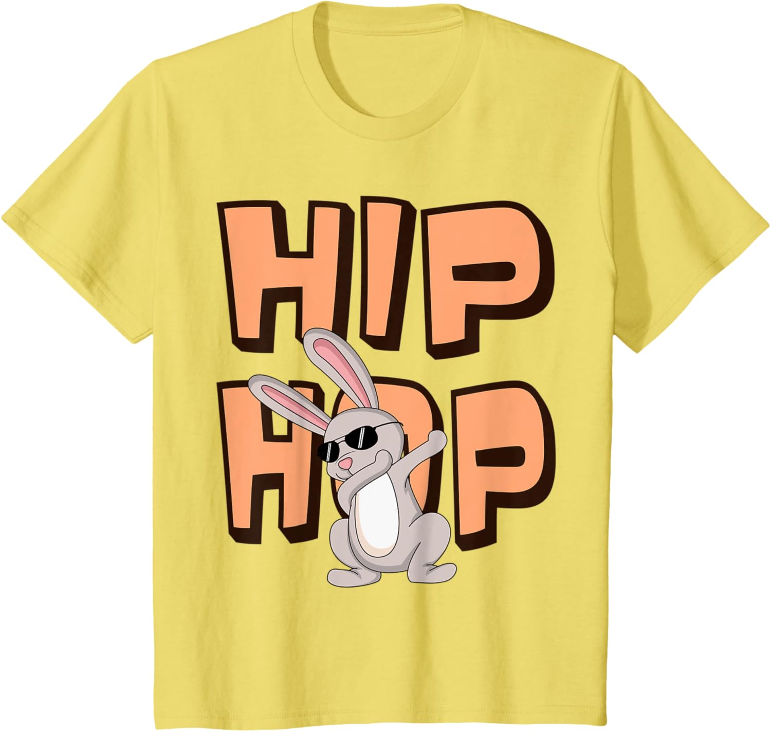 Happy Easter Dabbing Easter Bunny Music Hip Hop T-Shirt