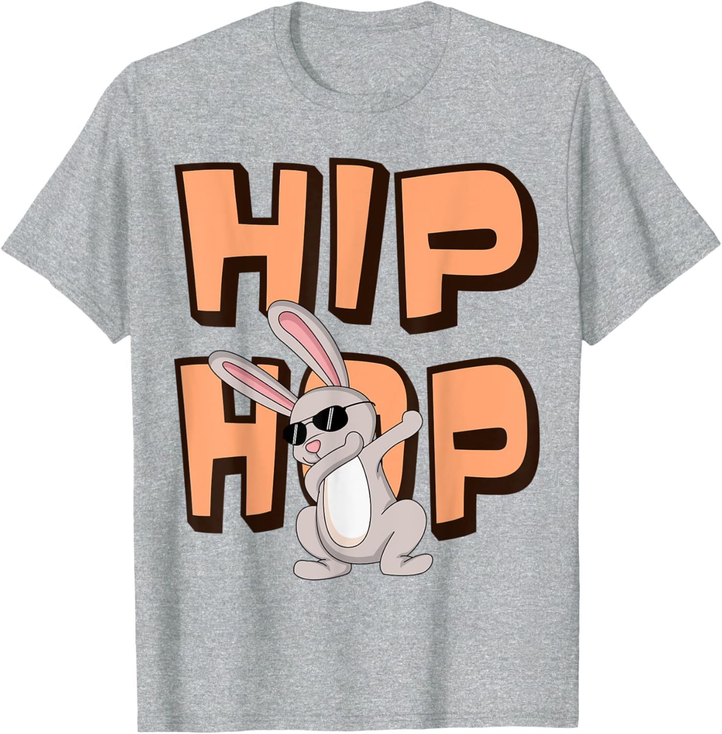 Happy Easter Dabbing Easter Bunny Music Hip Hop T-Shirt