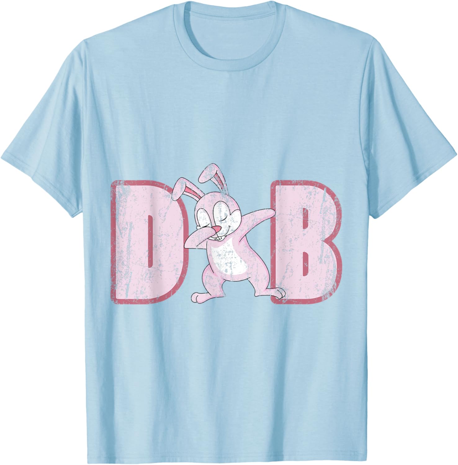 Happy Easter Music Dabbing Easter Bunny Dancing School T-Shirt